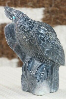 Crow Zuni Fetish Carving - Derrick Kaamasee