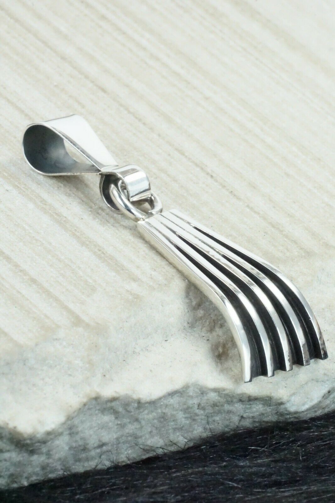 Sterling Silver Pendant - Tom Hawk