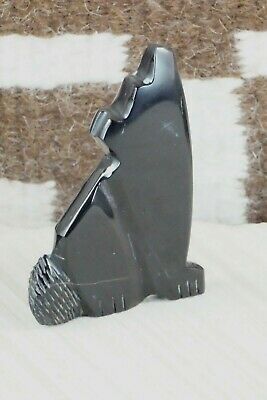 Wolf Zuni Fetish Carving - Josh Leekity