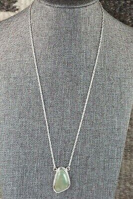 Navajo Turquoise & Sterling Silver Necklace - Annie Spencer
