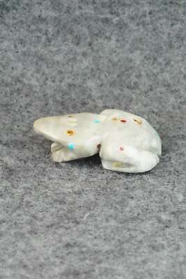 Frog Zuni Fetish Carving - Todd Lowsayatee