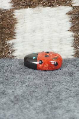 Lady Bug Zuni Fetish Carving - Reynold Lunasee
