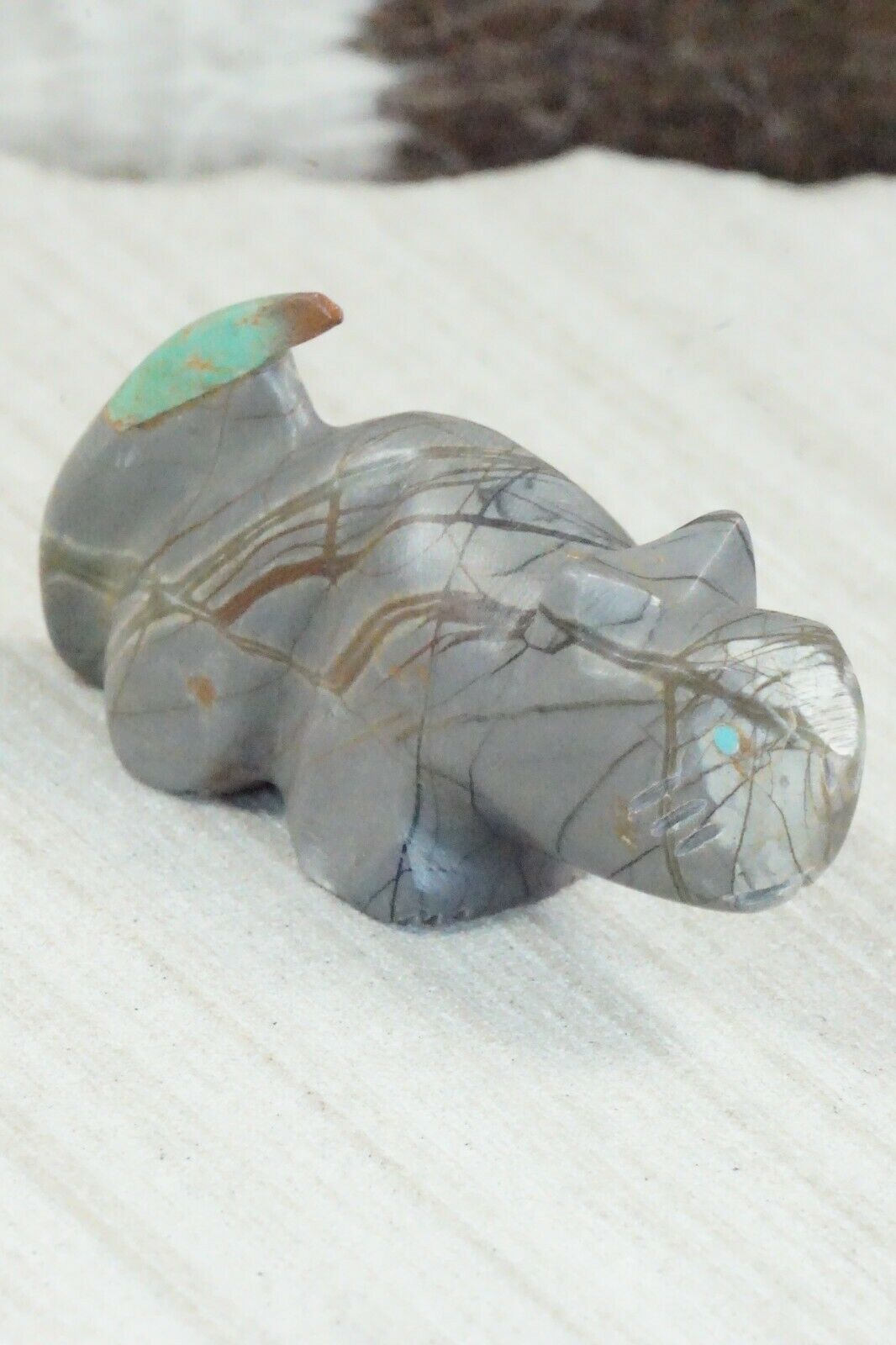 Mouse Zuni Fetish Carving - Brandon Phillips