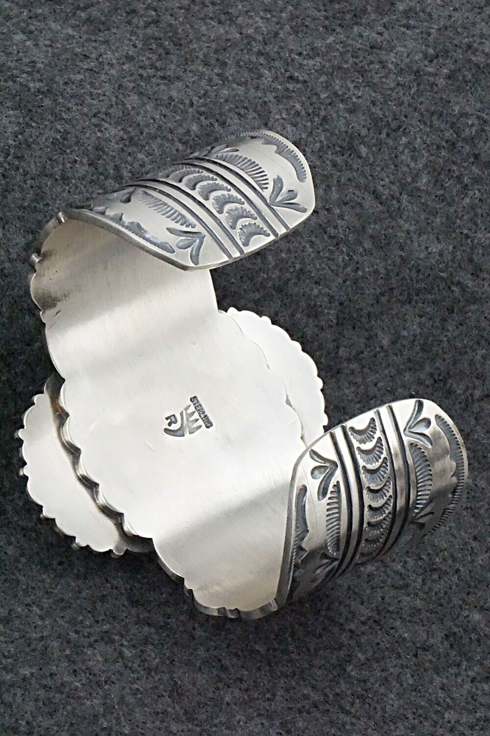 Turquoise & Sterling Silver Bracelet - Bennie Ramone