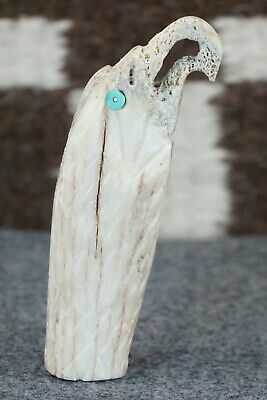 Eagle Zuni Fetish Carving - Allison White