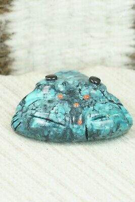 Frog Zuni Fetish Carving - Reynold Lunasee