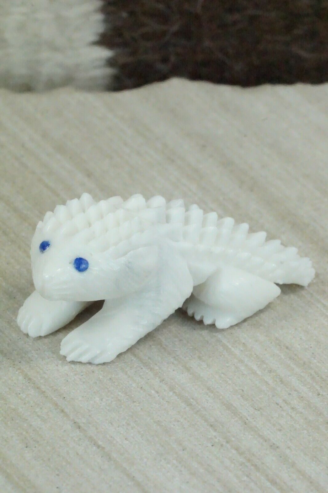 Porcupine Zuni Fetish Carving - Jonas Hastito