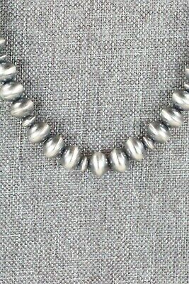 Sterling Silver Navajo Pearl Necklace - Preston Haley