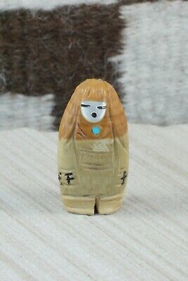Corn Maiden Zuni Fetish Carving - Faye Quandelacy