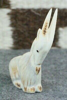 Oryx Zuni Fetish Carving - Maxx Laate - High Lonesome Trading