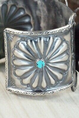 Turquoise & Sterling Silver Butterfly Bracelet - Tim Yazzie