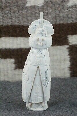 Shalako Dancer Zuni Fetish Carving - Florentino Martinez