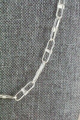 Navajo Sterling Silver Chain Necklace - Sally Shurley