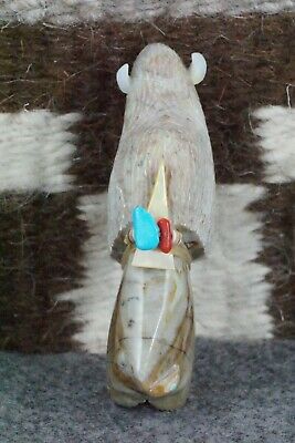 Buffalo Zuni Fetish Carving - Stewart Alanzo