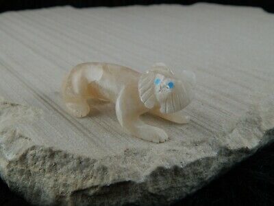 Bobcat Zuni Fetish Carving - Cody Cheama - High Lonesome Trading