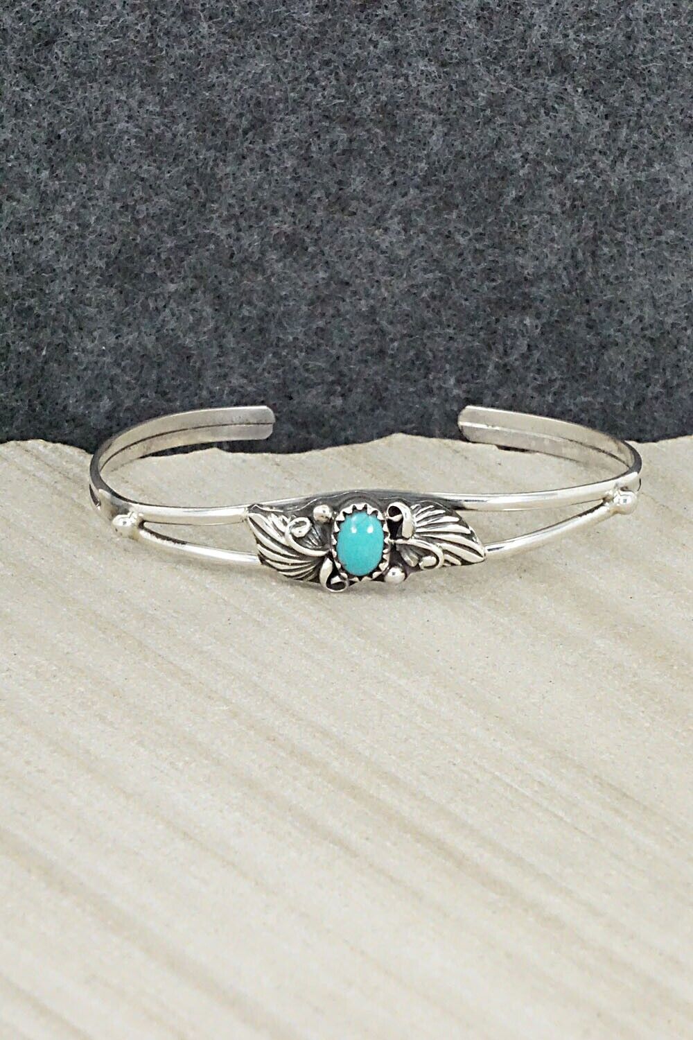 Turquoise & Sterling Silver Bracelet - Judy Largo