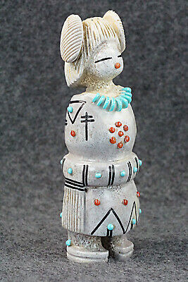 Corn Maiden Zuni Fetish Carving - Claudia Peina