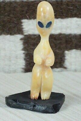 Alien Zuni Fetish Carving - Jonas Hastito - High Lonesome Trading