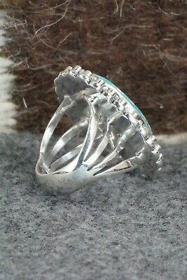 Turquoise & Sterling Silver Ring - Jimson Belin - Size 6