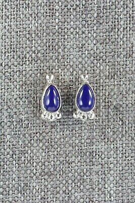 Lapis & Sterling Silver Earrings - Bertha Shorty