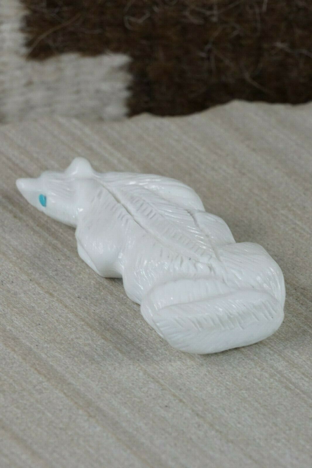 Badger Zuni Fetish Carving - Lance Deysee - High Lonesome Trading