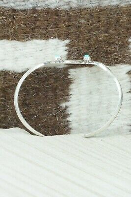 Turquoise & Sterling Silver Bracelet - Navajo