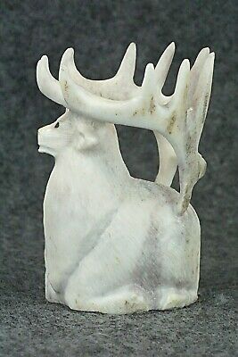 Elk Zuni Fetish Carving - Maxx Laate