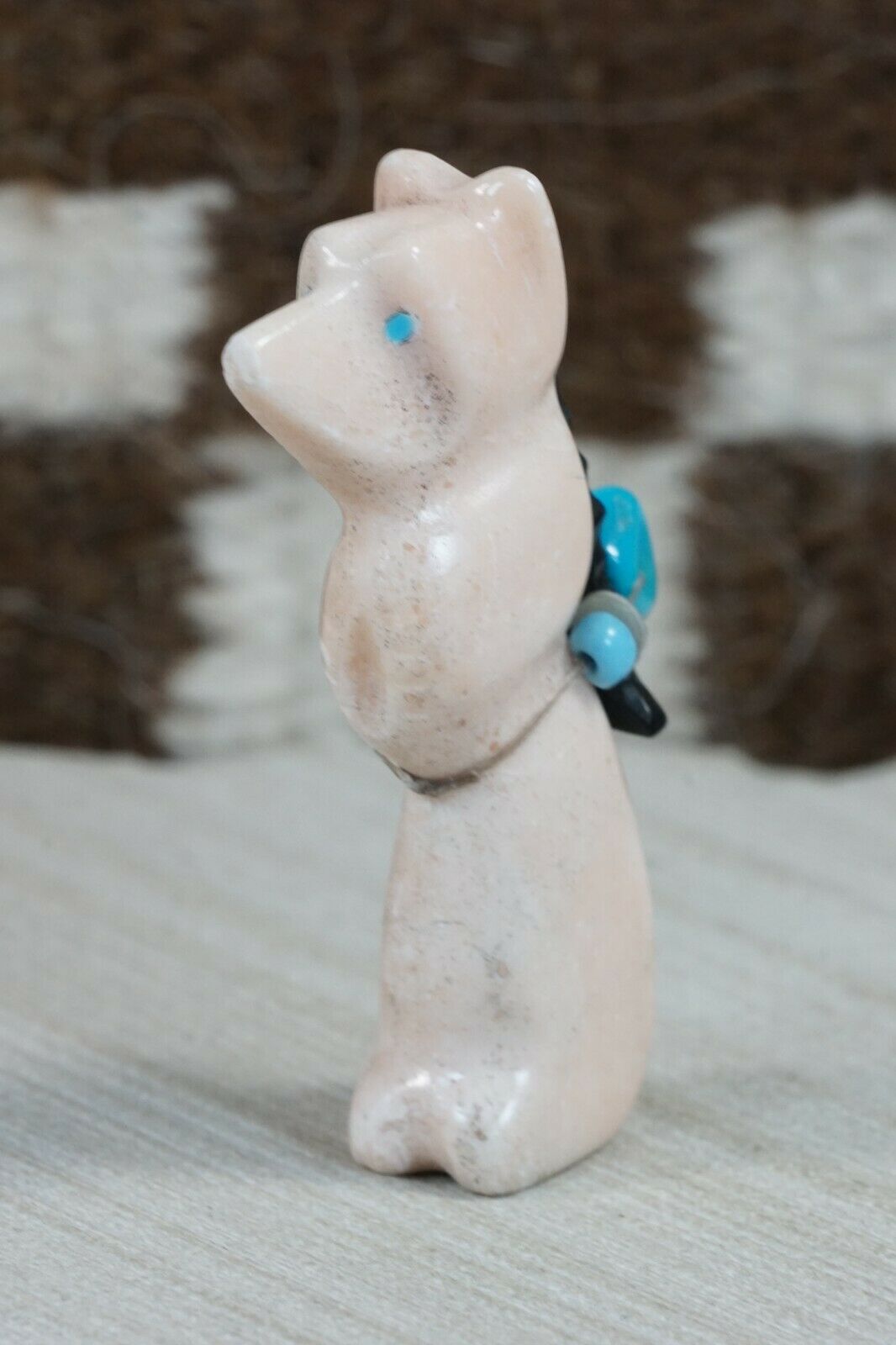 Bear Zuni Fetish Carving - Lance Deysee - High Lonesome Trading