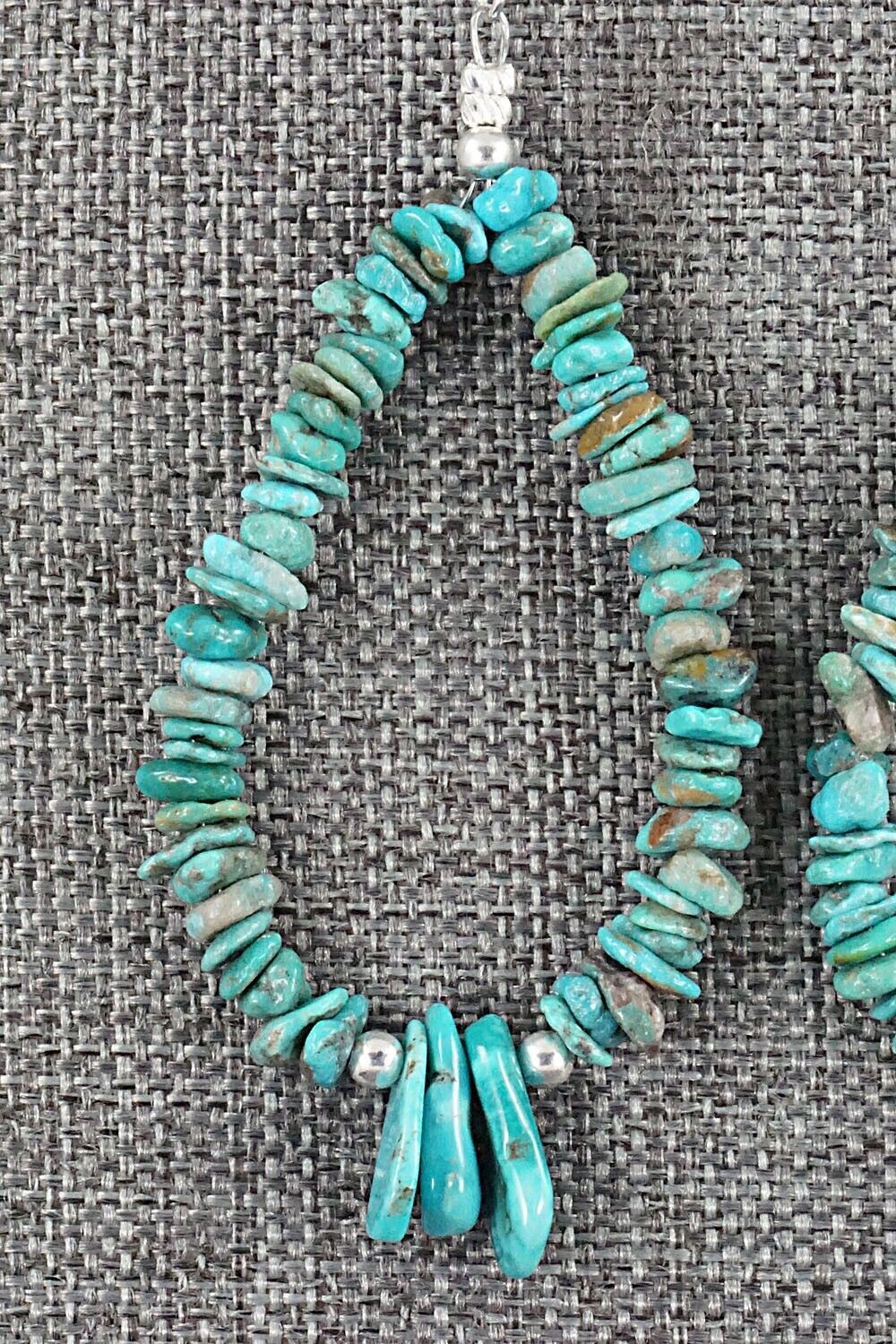 Turquoise & Sterling Silver Earrings - Tammy Nolcot