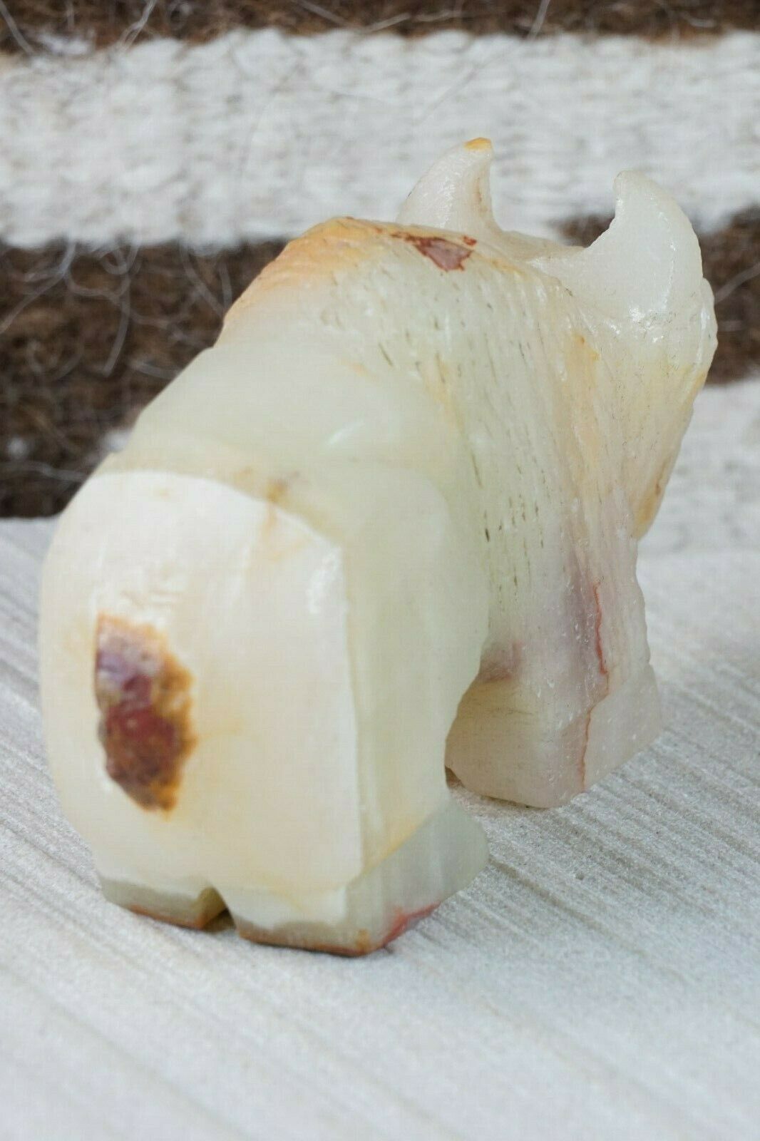 Buffalo Zuni Fetish Carving - Jon Quam - High Lonesome Trading