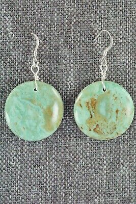 Turquoise & Sterling Silver Earrings - Joe Garcia