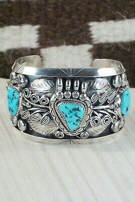 Turquoise & Sterling Silver Bracelet - Freddie James
