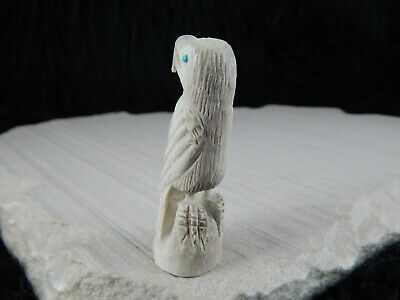 Eagle Zuni Fetish Carving - Garrick Weeka - High Lonesome Trading