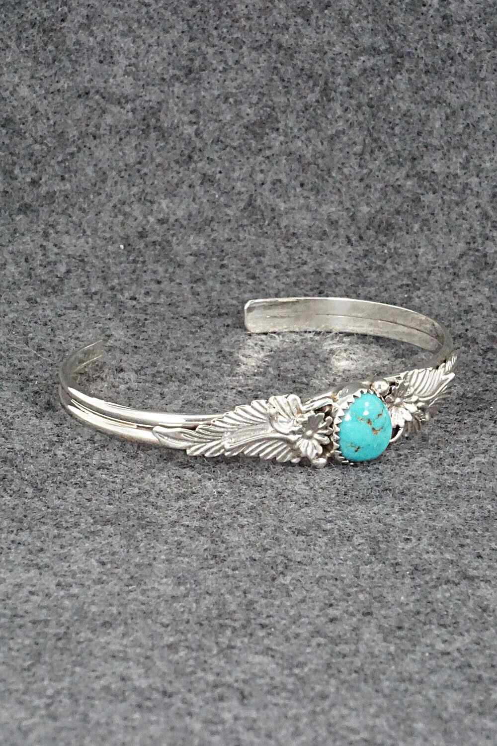 Turquoise & Sterling Silver Bracelet - Harris Largo