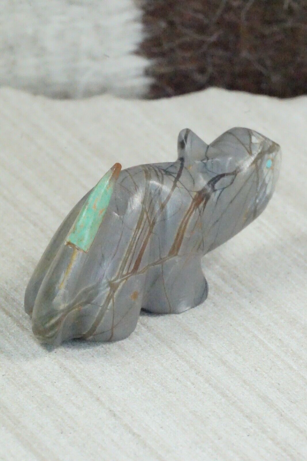 Mouse Zuni Fetish Carving - Brandon Phillips