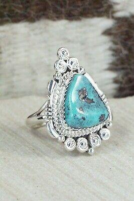 Turquoise & Sterling Silver Ring - Daniel Benally - Size 6 - High Lonesome Trading