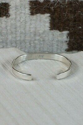 Navajo Sterling Silver Bracelet - Bruce Morgan - High Lonesome Trading