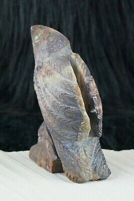 Eagle Zuni Fetish Carving - Jon Quam - High Lonesome Trading