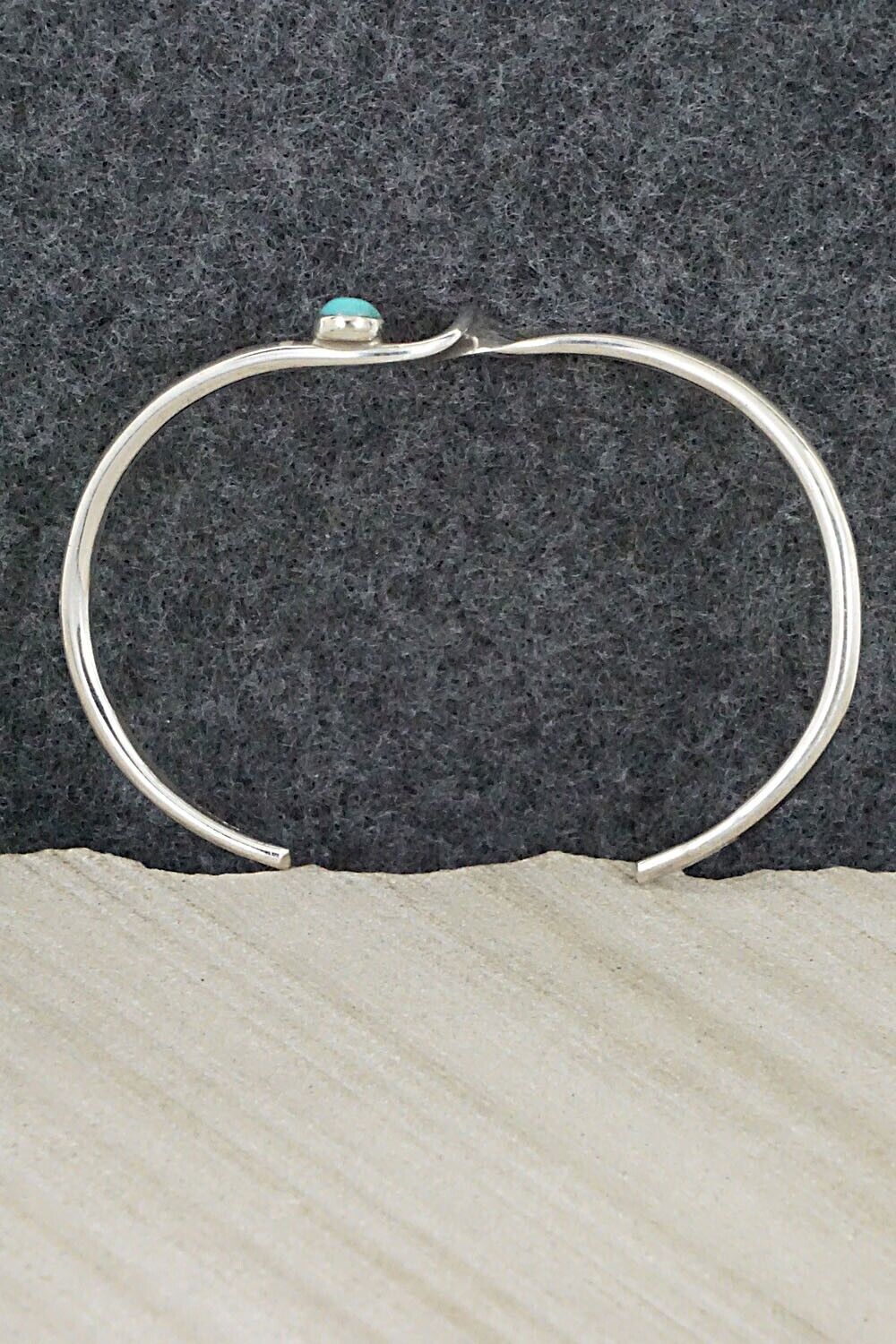 Turquoise & Sterling Silver Bracelet - Yolanda Skeets