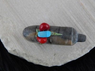 Bear Zuni Fetish Carving - Douglas Martza - High Lonesome Trading