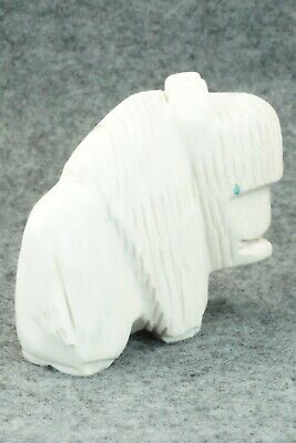 Buffalo Zuni Fetish Carving - Gilbert Lonjose