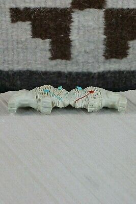 Buffalo Zuni Fetish Carving - Kevin Quam - High Lonesome Trading