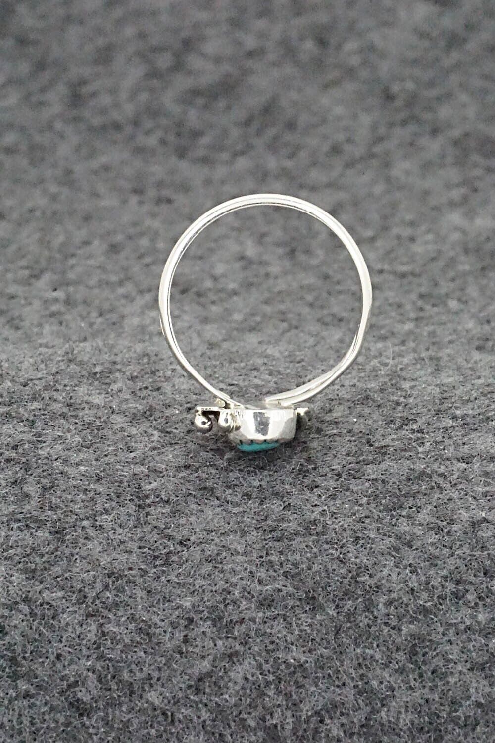 Turquoise & Sterling Silver Ring - Letricia Largo - Size 7
