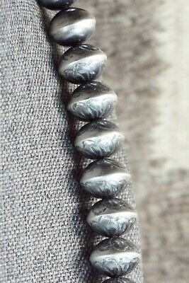 Sterling Silver Navajo Pearl Necklace - Presley Haley