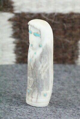Corn Maiden Zuni Fetish Carving - Brandon Phillips - High Lonesome Trading
