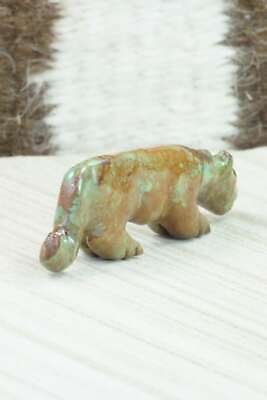Mountain Lion Zuni Fetish Carving - Andres Quandelacy