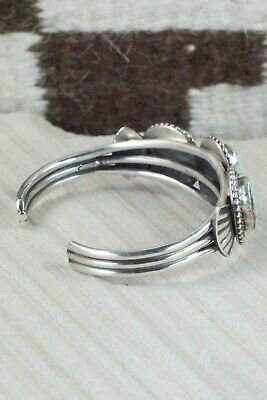 Turquoise and Sterling Silver Bracelet - Jess Martinez