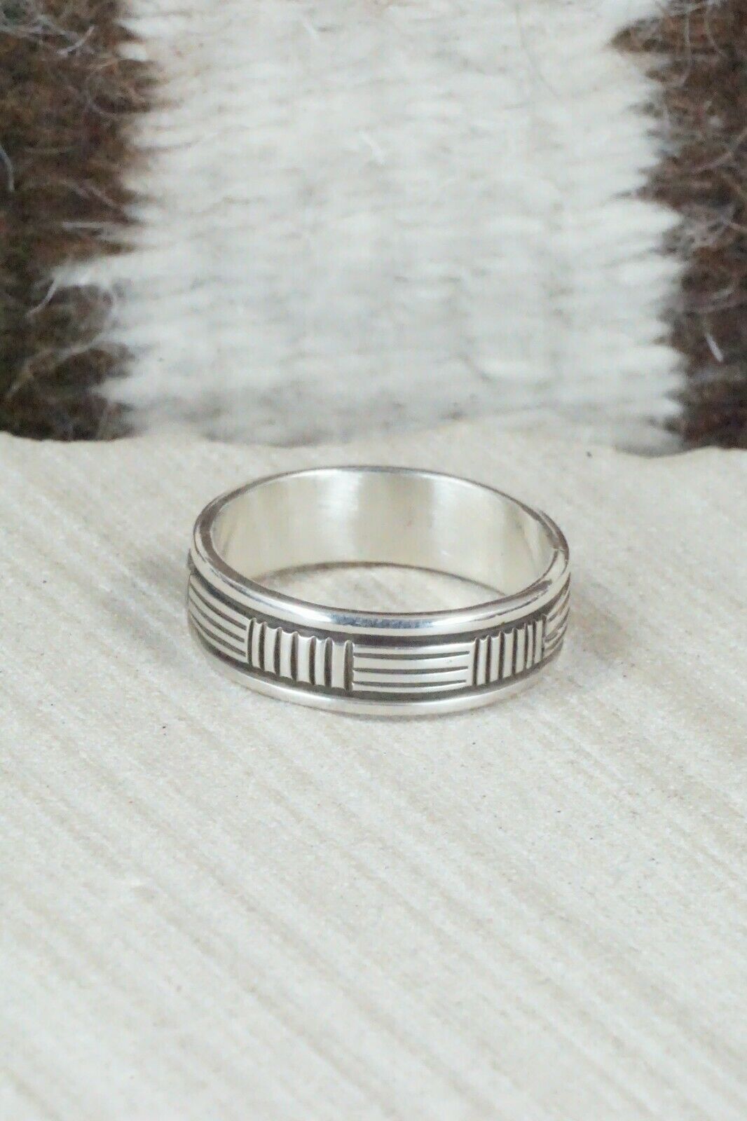 Sterling Silver Ring - Bruce Morgan - Size 12