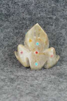 Frog Zuni Fetish Carving - Todd Lowsayatee