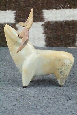 Caribou Zuni Fetish Carving - Enrike Leekya